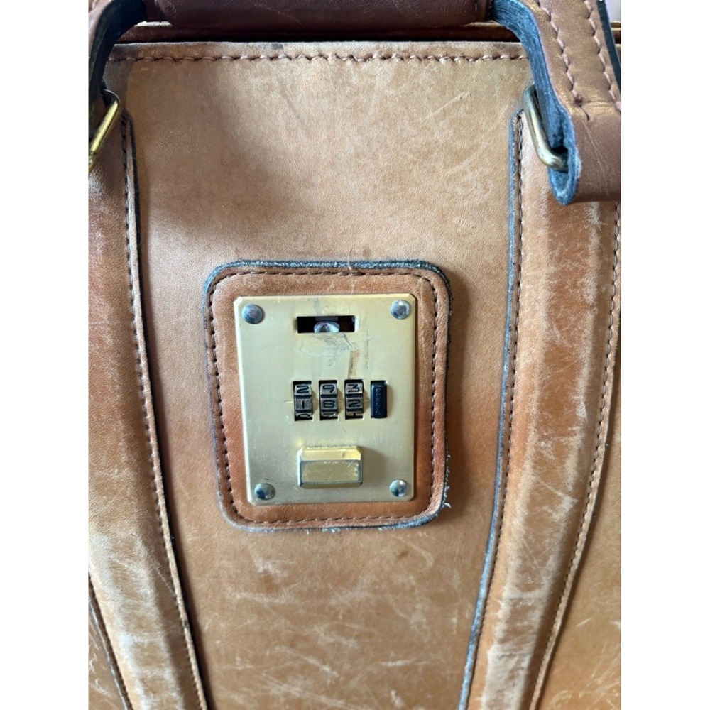 Coach || Briefbag Gladstone Style Briefcase Style 5420 British Tan - Picture 8 of 14